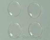 20 Oval Epoxy Domes to use with Shoe Lace Charm -use for survival bracelets, shoelaces and much more. (01-05-191)
