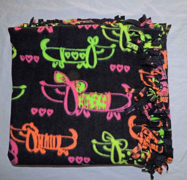 Fleece Blanket - Dachshund, Doxie