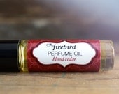 Blood Cedar Perfume Oil - Blood Orange, Patchouli, Cedar
