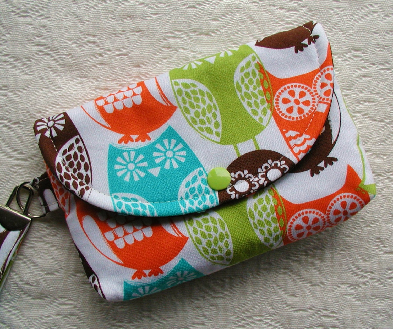 Large Snap Wristlet...  SwedishOwls