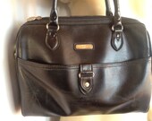 Vintage Liz Claiborne Satchel Leather handbag purse