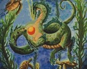 Modern Cross Stitch Kit 'Secrets of the Sea' By Carla Morrow - Dragon NeedleCraft Kit