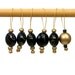 Stitch Markers Knitting Beaded Black M&M Knit Tool Knitting Accessory