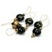 Stitch Markers Knitting Beaded Black M&M Knit Tool Knitting Accessory