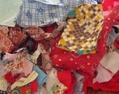 Quilter's Dream - 7 plus pounds Destash Vintage Fabric Scraps Eighties Cottons