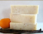 Citrus Vanilla Oatmeal Organic Vegan Cold Process Soap Bar - 4 oz Aromatherapy