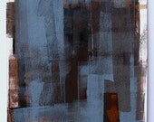 Painting "Unconscious No. 6" on water color paper