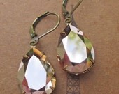 Rose Gold Earrings Wedding Jewelry Estate Style Jewelry Downton Abbey Bridesmaids Gifts Great Gatsby CAMBRIDGE Rose Gold