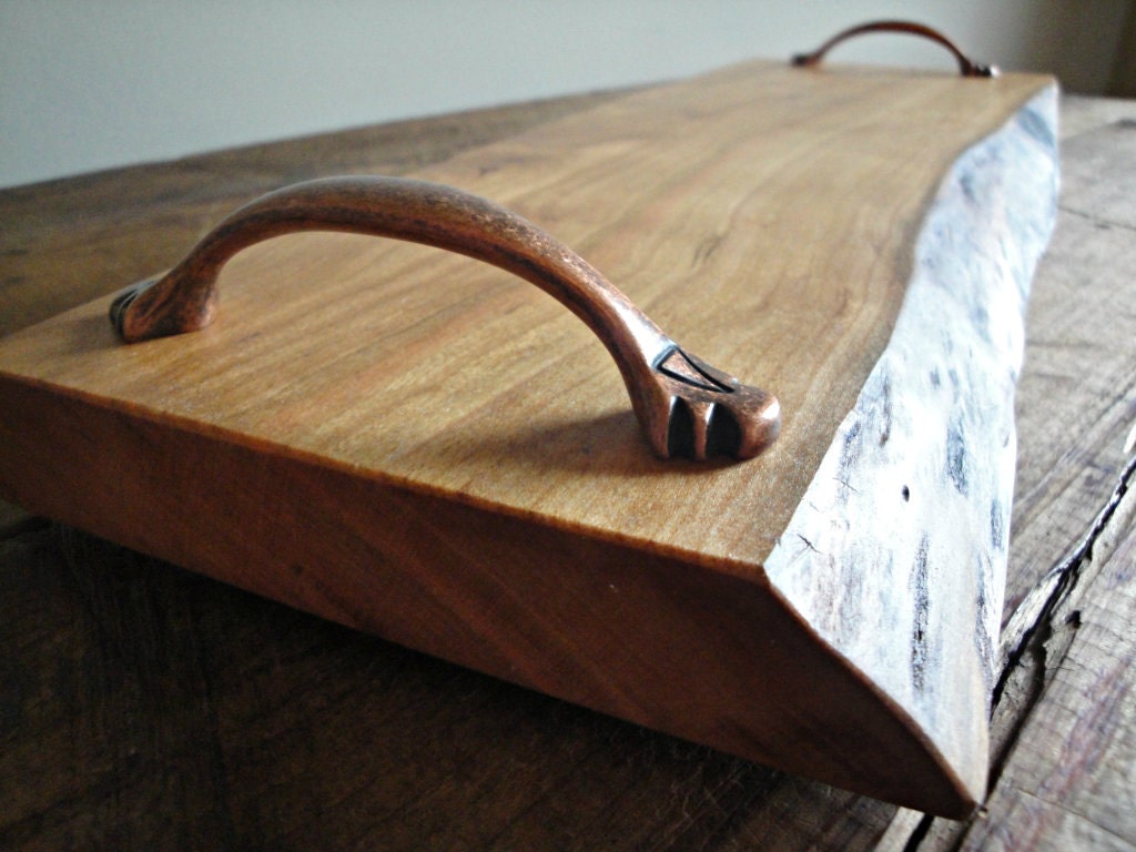 Natural Edge Cherry Cutting & Serving Board