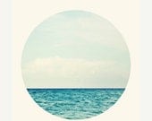 40% OFF SUMMER SALE Salt Water Cure Print -  Ocean, Sea, Circle, Summer, 8x10, Typography, Beach, Decor, Waves, Typography - Tina Crespo Ph