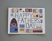 Father's Day Vintage Radios Card
