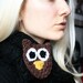Owl Brooch
