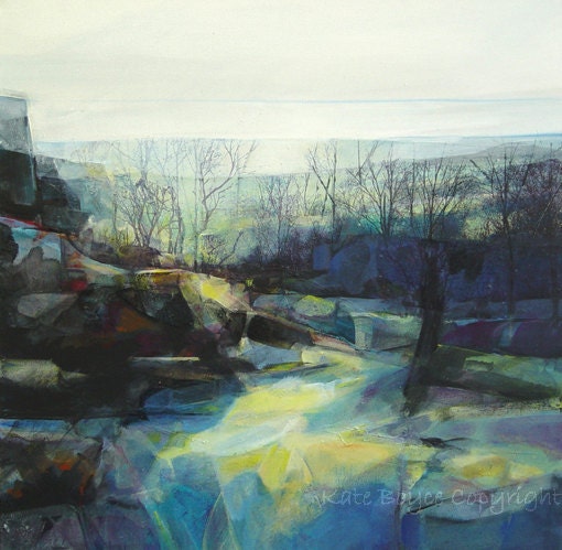 SALE ITEM - Amid Rocky Outcrops. ( Limited Edition Print Size 2 )