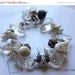 chunky bracelet, wedding bracelet, pandora bracelet, vintage bracelet....Wild Child