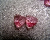 Destash - Celestial Crystal  Pink Heart Beads