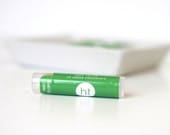 Wintergreen All Natural Lip Balm. Organic Lip Chap. One Tube. Local Beeswax. Shea Butter.