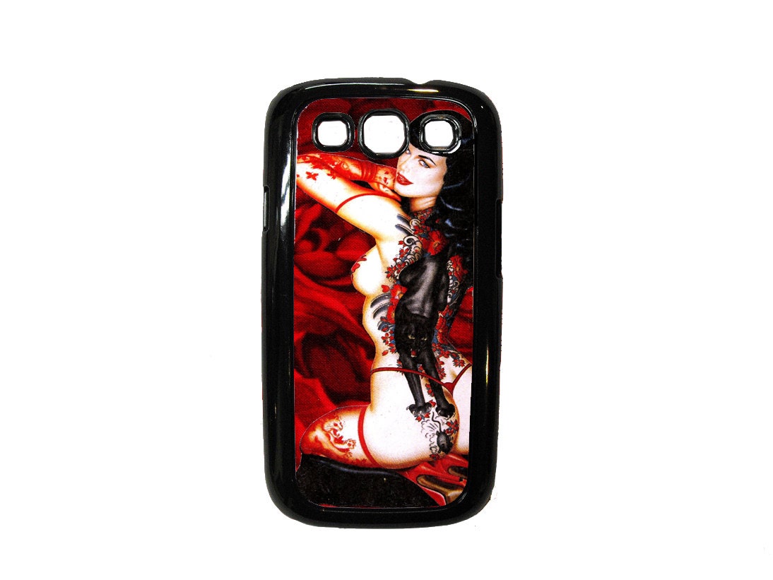 Pin Up Girl  Decorated Samsung Galaxy s3 - P170