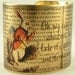 Alice In Wonderland Jewelry 'Drink Me' Literary Quote Brass Cuff Bracelet