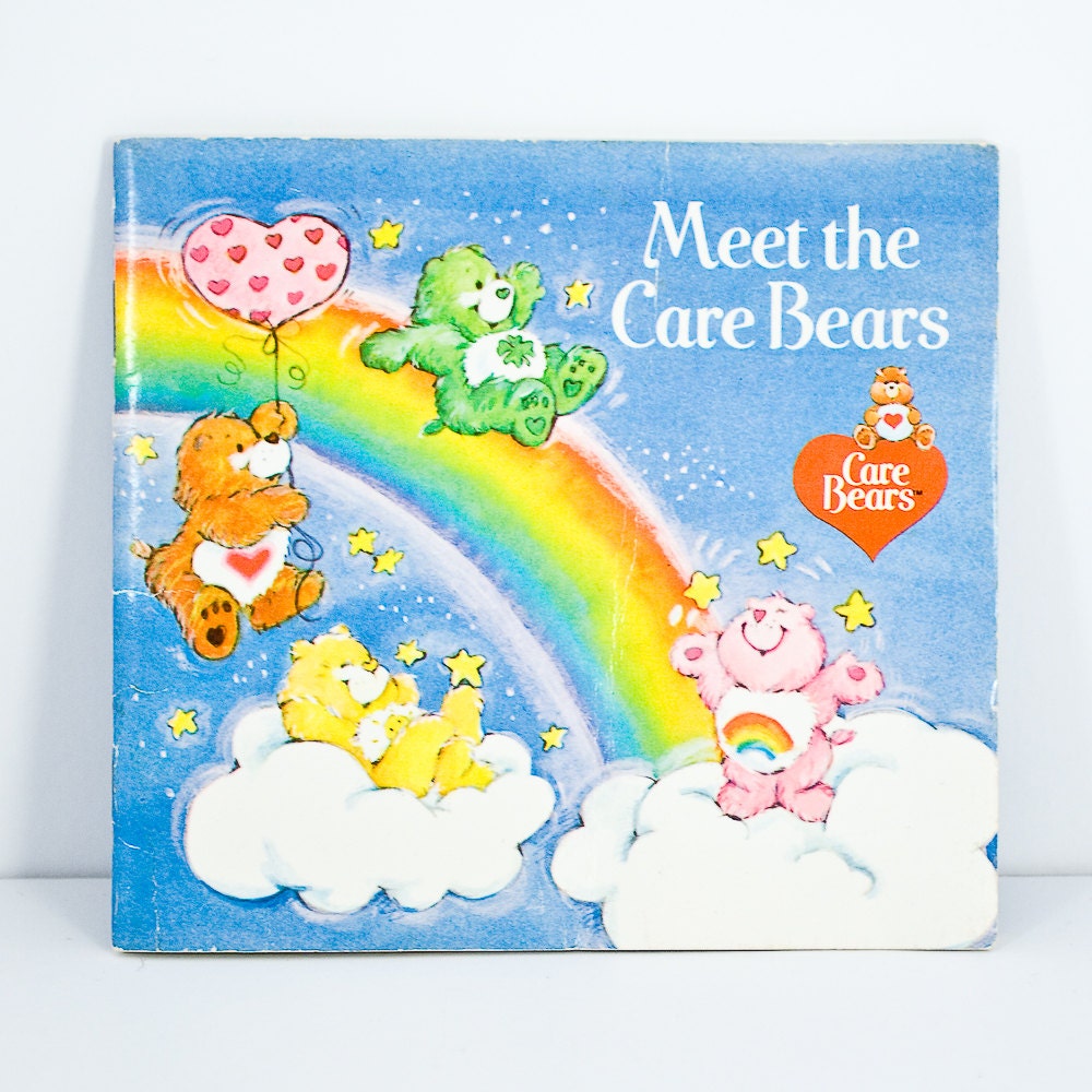 Meet the Care Bears Childrens Mini Storybook Vintage 1983