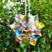 Small Hop on Pop Book Paper Flower Ball Ornament