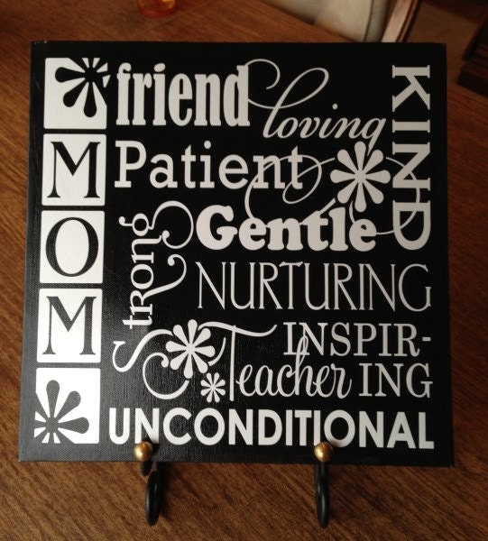 Mom Subway Art - vinyl tile design
