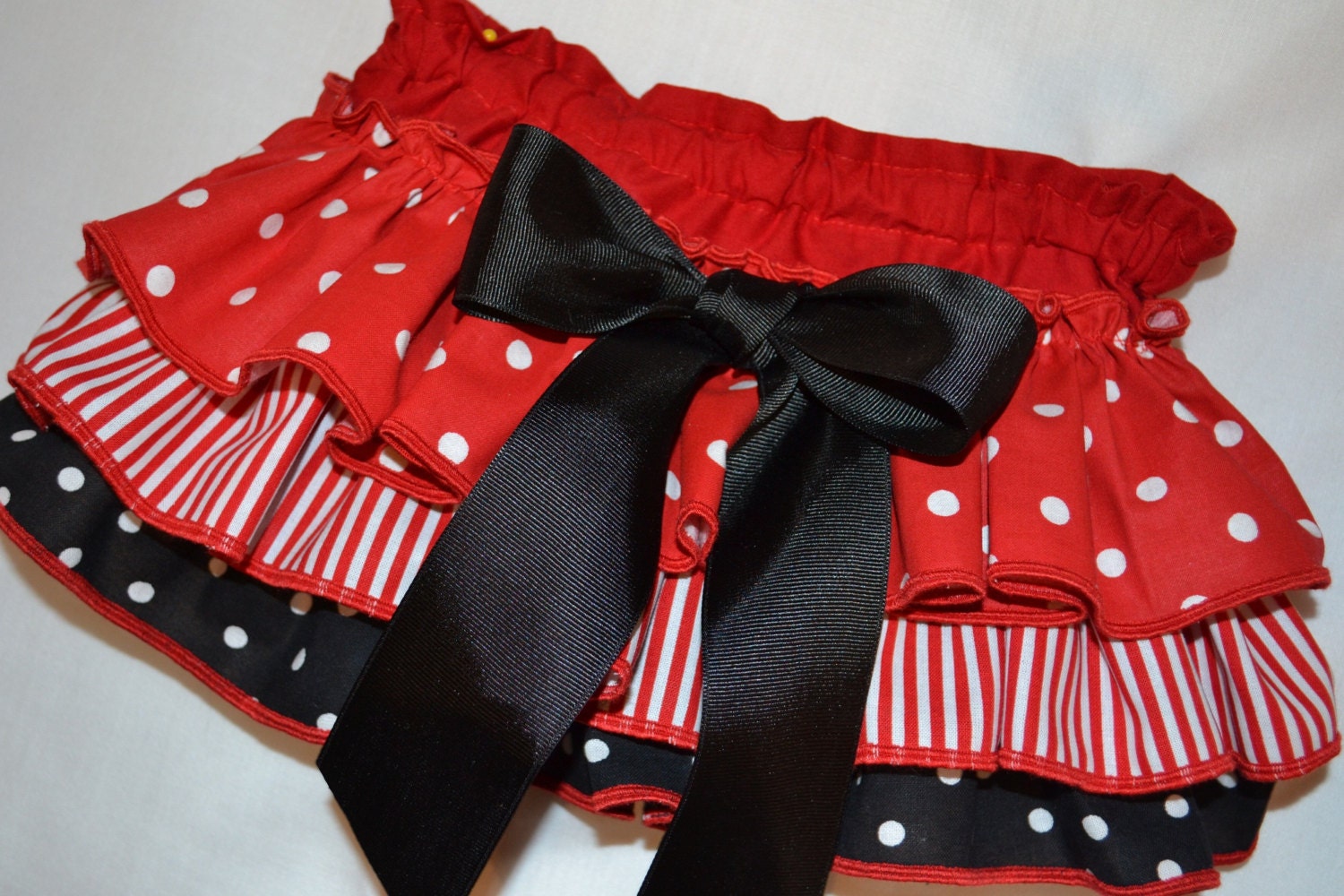 Baby Girls Pirate Ruffle Bloomers Minnie Mickey