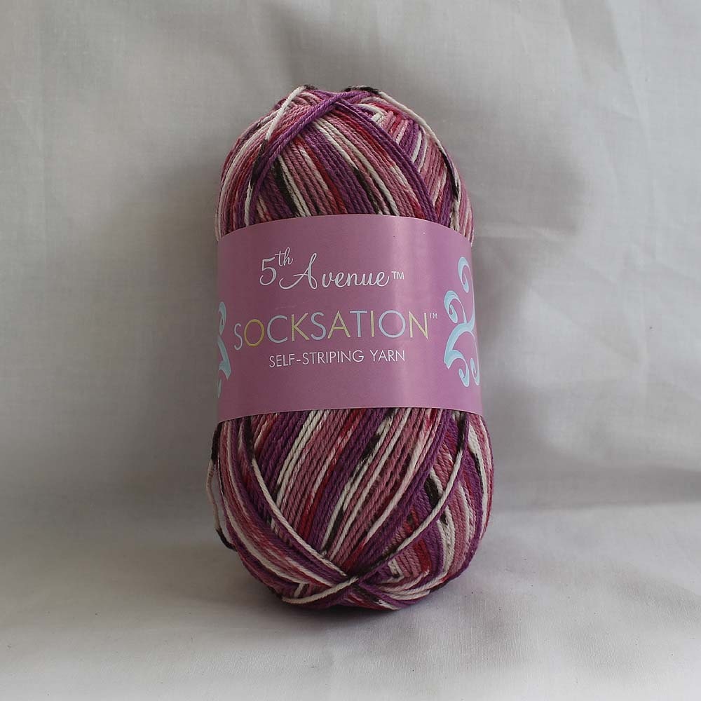 5th Avenue Socksation Yarn Rose - 100g