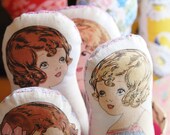 Plush Vintage Style Dolls