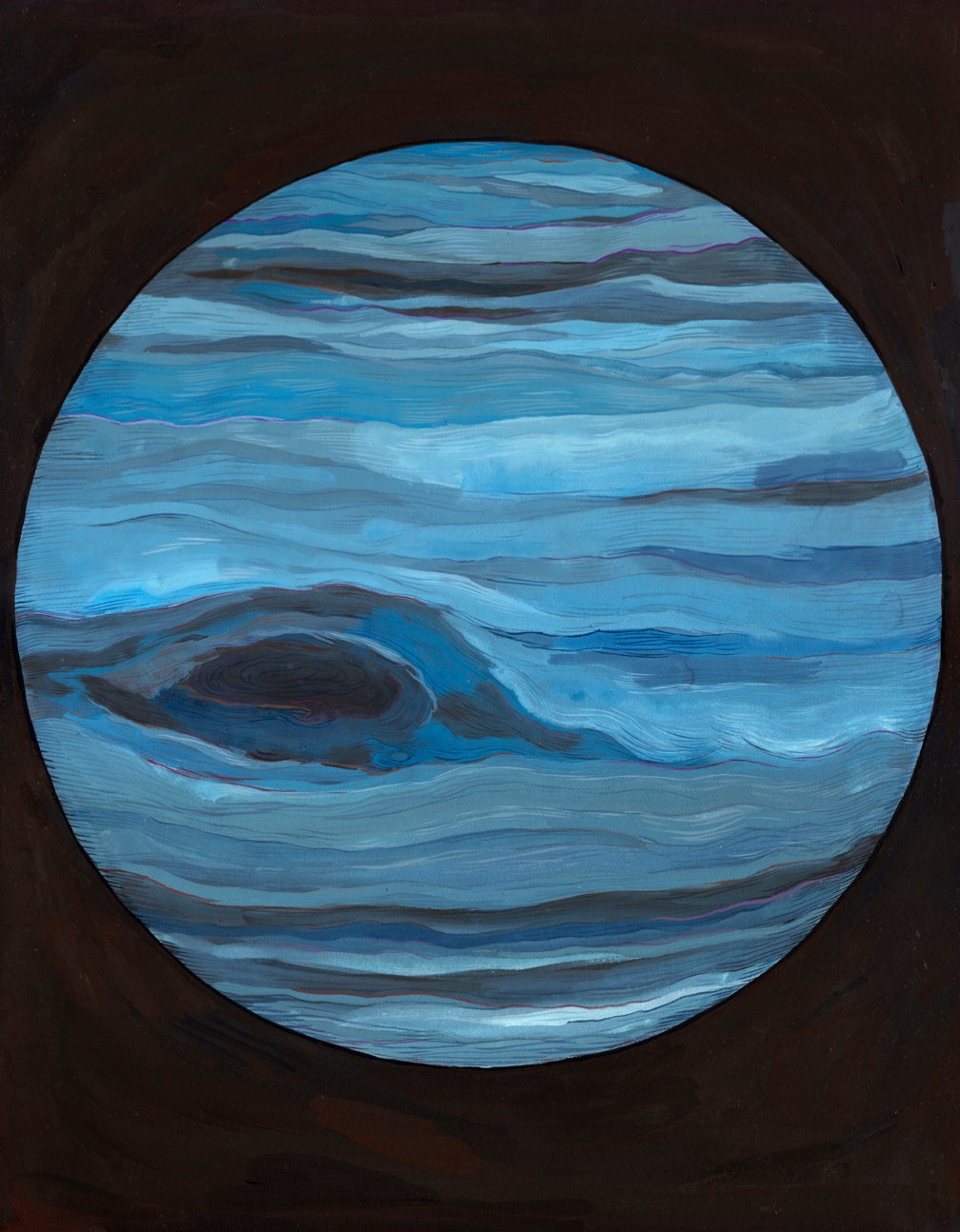 Neptune Original Painting