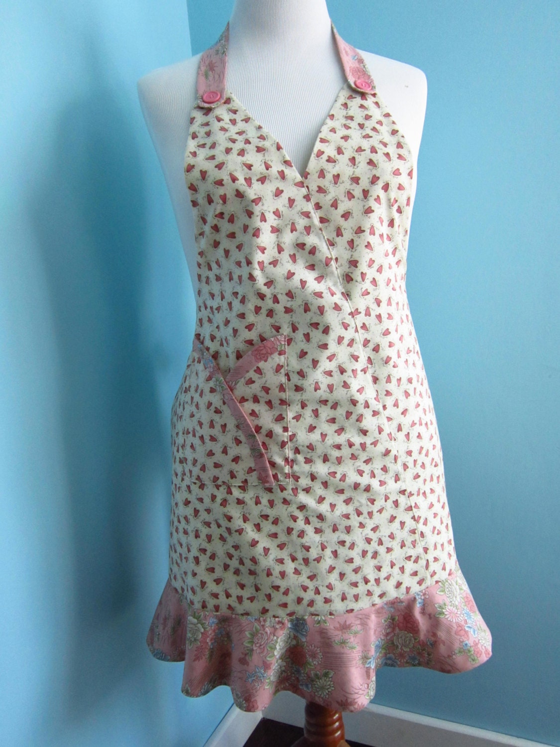 Womens Full Lined Cotton Apron