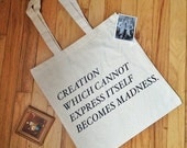 Design is Mine Tote: Creation.