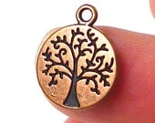 Beads of Life Copper Charm or Fob, finding in Jewelry Supply