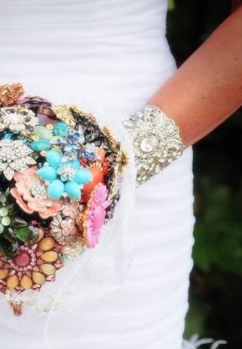 Bridal cuff bracelet, wedding bracelet, wedding jewelry, antique silver, vintage style bracelet, Swarovski crystals, Dramatic, wide bracelet