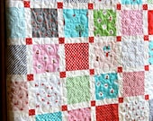 Quilt Baby Toddler Red Riding Hood Lap Throw Crib Nursery Handmade Children Riley Blake