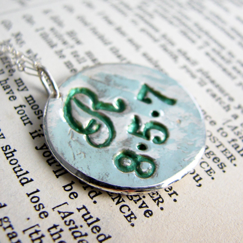 Woodgrain Monogram Necklace. Personalized Wedding Monogram. Monogram Pendant
