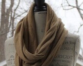 gold sparkle infinity scarf