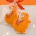 Dinosaur Sugar Cookie Favors (12 cookies, bagged & bowed)