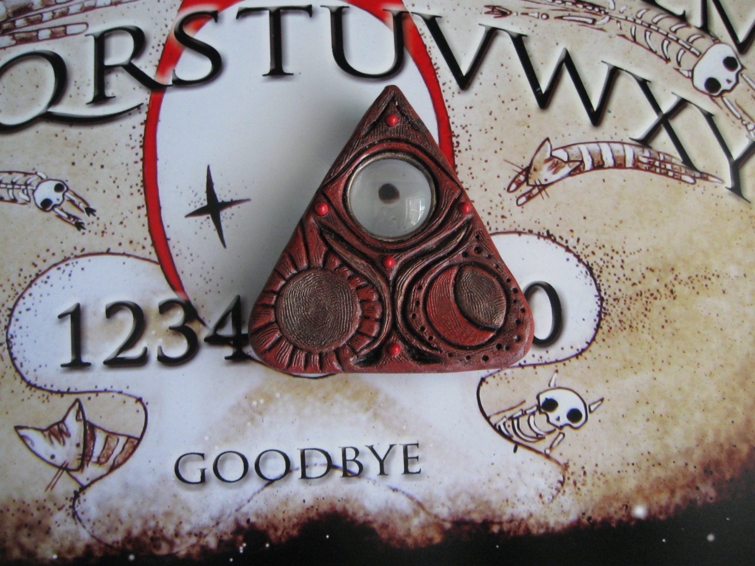 Poppet Ouija Board and Planchette - Lisa Snellings