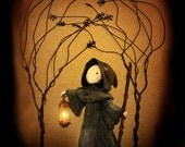 The Hermit - Major Arcana IX  -Limited EditionGiclee Print  -Lisa Snellings