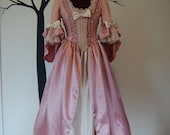 Pink Princess Marie Antoinette rococo Victorian inspired dress