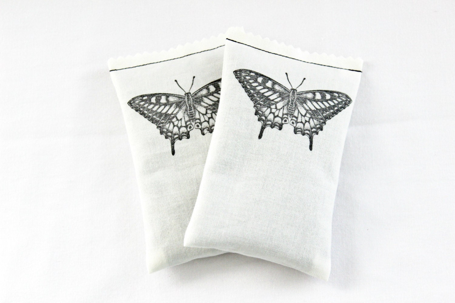 Butterfly No. 5 Lavender Sachet, Modern Minimalist, Natural History, Wedding Favor