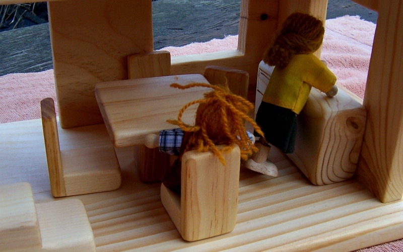 Kitchen Dollhouse Furniture Set