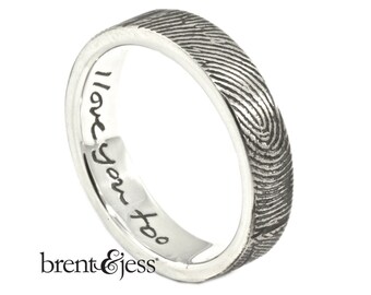 I love you too... 5mm exterior wrap with handwritten detail