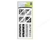 Corners and Border Patterns Clear Stamps by Inkadinkado