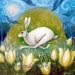 Art print titled 'Morning Dew'' from an original painting by Amanda Clark