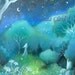 A fairytale art print . 'Moon'. by Amanda Clark.