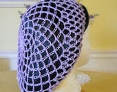 Renaissance Snood Hair Net - Lilac