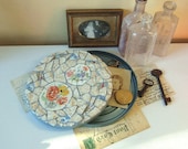 Mosaic Metal Circular Box Organizer