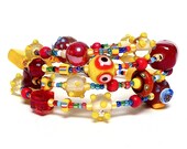 Coil Beaded Bracelet KINDA KOO KOO Beading Divas Fundraiser