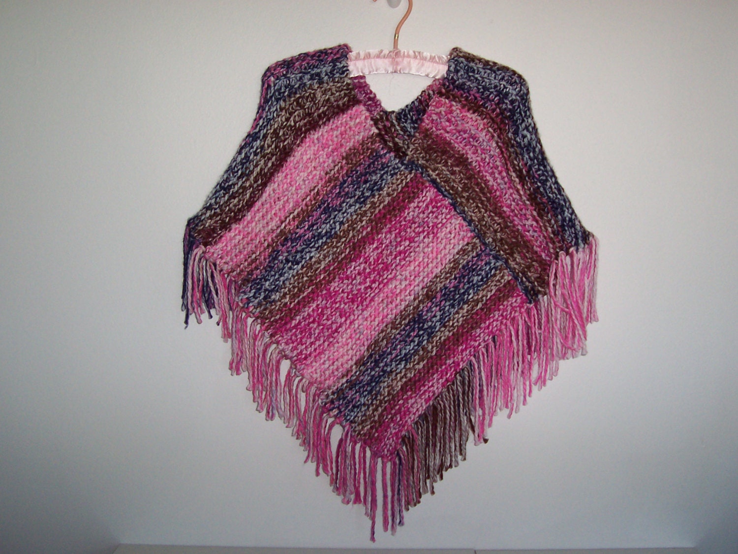 Tween/Teen Knitted Poncho